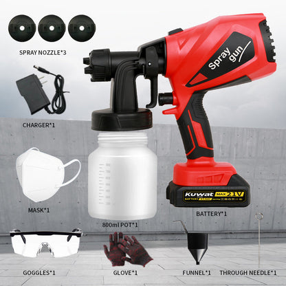 KUWAT 21V Cordless HVLP Paint Sprayer