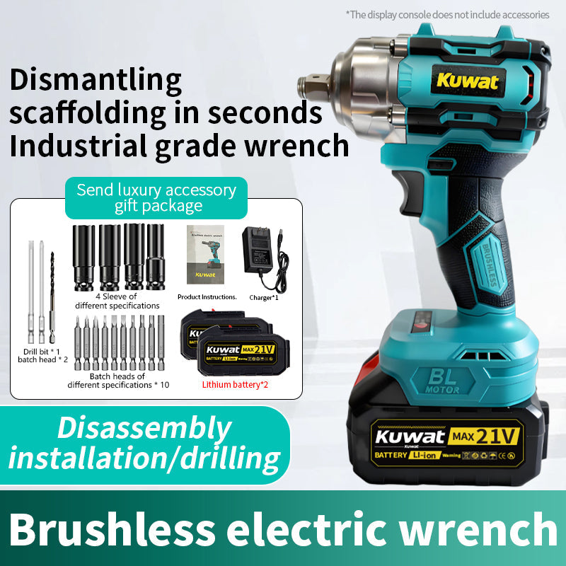 Kuwat MAX 21V Cordless Impact Wrench Wireless