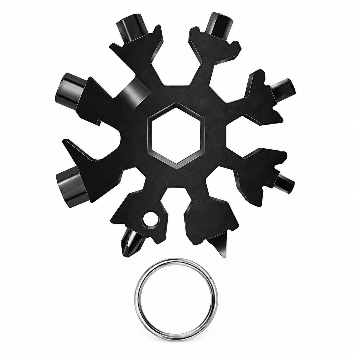 Viral 18-in-1 Snowflake Multi-tool Stainless Steel Portable Wrench