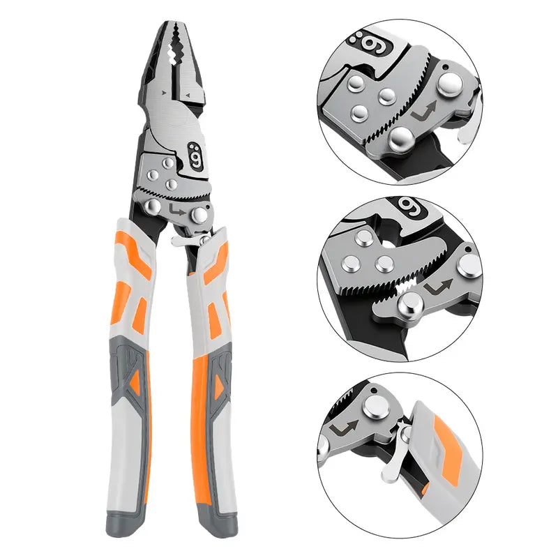 LOZLIN self-locking ratchet pliers - image 1