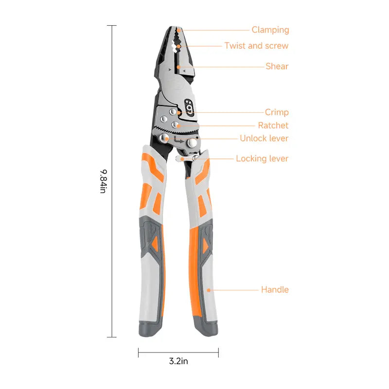 LOZLIN self-locking ratchet pliers - image 13