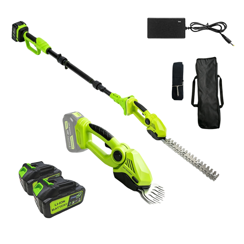 6-In-1 Cordless Hedge, Trimmer, Chainsaw