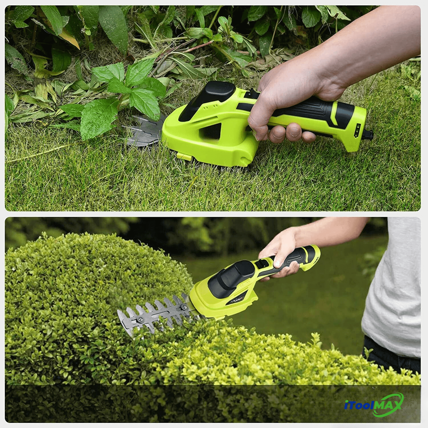 itoolmax 12 inch electric weed wacker & eater & edger
